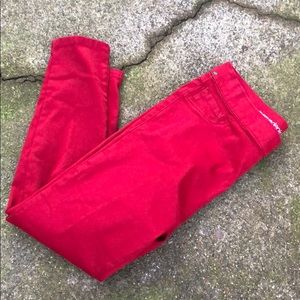 Avenue Cherry 🍒 Red Denim